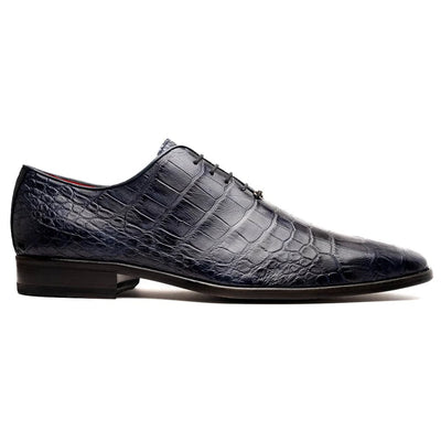 Marco Di Milano Bono Men's Shoes Genuine Alligator Dress Whole-cut Oxfords 13 BONO_ALLIGATOR_BLACK_8  - from alligatorwarehouse.com