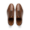 Marco Di Milano Alonzo Men's Shoes Genuine Caiman Crocodile Casual Sneakers 40 ALONZO_CAIMAN FUSCUS_BLACK_8  - from alligatorwarehouse.com