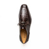 Marco Di Milano Merida Brown Oxfords Lizard & Caiman Crocodile Shoes 3 MERIDA_CAIMAN FUSCUS-LIZ RING_BROWN_6  - from alligatorwarehouse.com