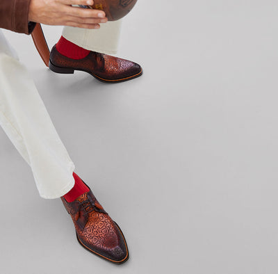 Mezlan Lontani Lace-Up: Luxury Leather Oxfords