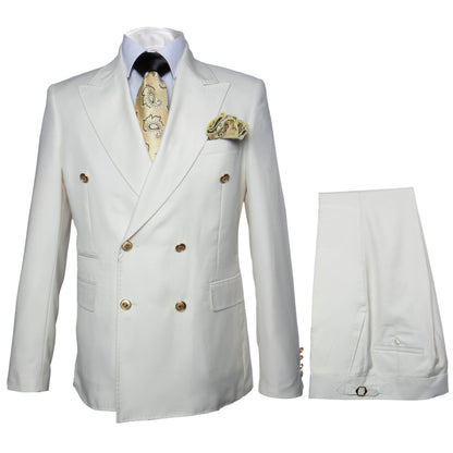 Rossi Man Milano RM1770 – Men's Modern Slim Fit 3-Piece Suit | Formal