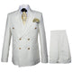 Rossi Man Milano RM1770 – Men's Modern Slim Fit 3-Piece Suit | Formal