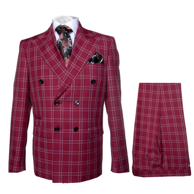 Rossi Man Milano RM1827 – Classic Tailored Men's Suit |  Formal Style 1   - from alligatorwarehouse.com
