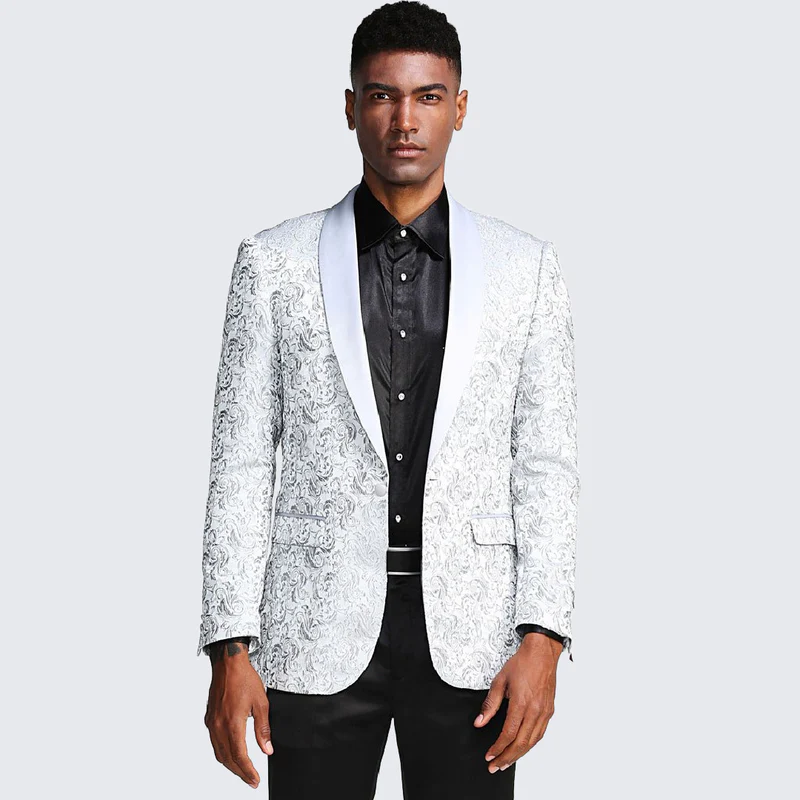 Silver Gray Tuxedo - Grey Prom Suit