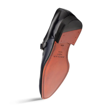 Pego Monk Strap  Blue By Mezlan Made In Spain Brand 2   - from alligatorwarehouse.com