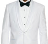 White Slim Fit 2 Piece Tuxedo With Satin Shawl Lapel 2 SO4MT146S-02-White/W  - from alligatorwarehouse.com