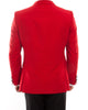 Double Breasted Slim Fit Tuxedo Red with Black Satin Peak Lapel 2 SO4MT253S-03-RED  - from alligatorwarehouse.com