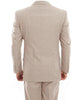 Arezzo Collection - 100% Wool Suit Modern Fit Italian Style 2 Piece in Tan 2 SO4MW246-06-Tan  - from alligatorwarehouse.com