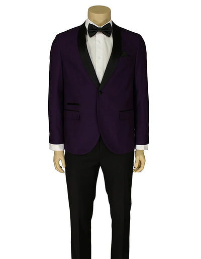 Purple Prom Suit - Purple Prom Outfit - Purple  Prom 1 Button Tuxedo 1 DK-6553  - from alligatorwarehouse.com