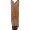 Dan Post Men’s Makara Brown Genuine Caiman 13” Medium Round Toe Leather Boot 4 DP7036_7_D  - from alligatorwarehouse.com