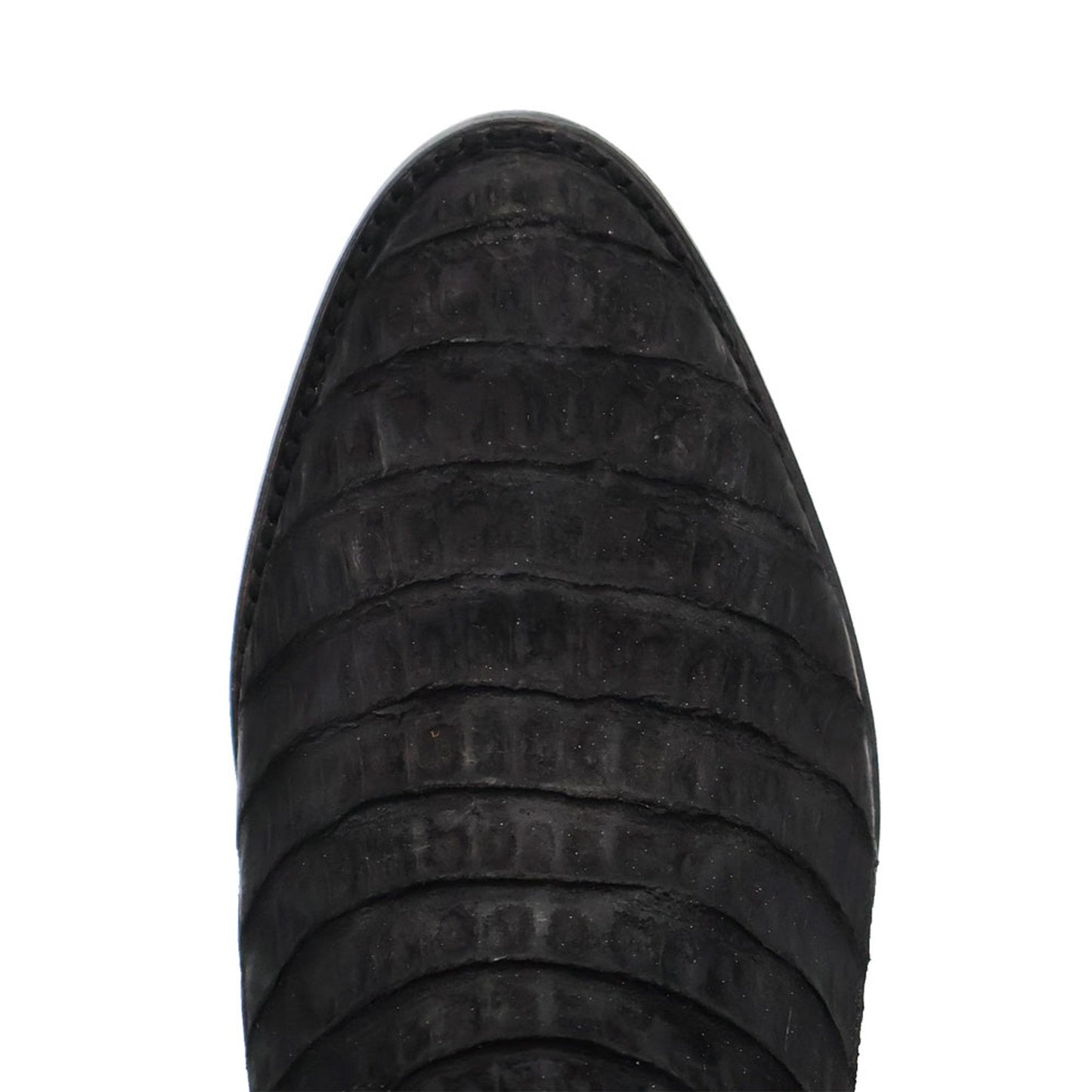 Dan Post Men’s Makara Genuine Caiman Black 13” Medium Round Toe Leather Boot