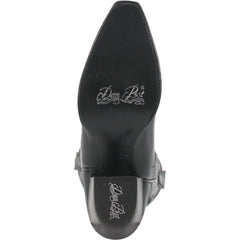 Dan Post Women’s Maria 13 Snip Toe Black Napalino Leather Fashion Boot