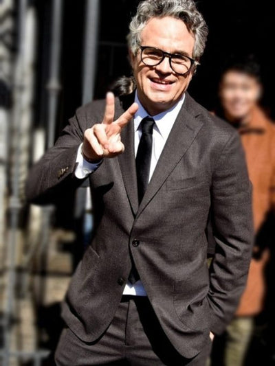 Mark Ruffalo Walk of Fame Star Ceremony Suit 1   - from alligatorwarehouse.com