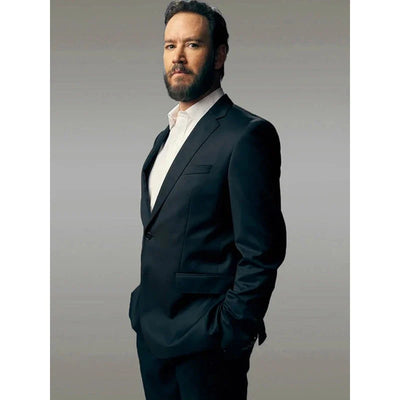 Found S01 Mark Paul Gosselaar Black Suit 1   - from alligatorwarehouse.com