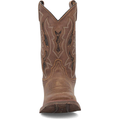 Laredo Martie Tan Broad Square Toe Boots for Men 3 7952_8_D  - from alligatorwarehouse.com