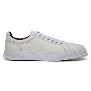 Belvedere Matteo Deerskin Shoe - Milk