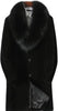 Men Long Faux Fur Coat Black 2   - from alligatorwarehouse.com