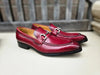 Men's Burnished Signature Buckle Loafer 6 KS503-02BLACK75  - from alligatorwarehouse.com