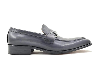 Men's Burnished Signature Buckle Loafer 14 KS503-02BLACK75  - from alligatorwarehouse.com