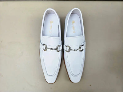 Men's Burnished Signature Buckle Loafer 24 KS503-02BLACK75  - from alligatorwarehouse.com