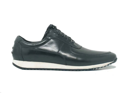 Men's Calfskin Leather Sneaker 1 KS611-11TBRNV7  - from alligatorwarehouse.com