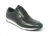 Men's Calfskin Leather Sneaker 2 KS611-11BLK7  - from alligatorwarehouse.com