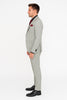 Men's Grey and Black Pinstripe Three-Piece Suit 1920s Suit Gangster Stripe Vintage Look 3   - from alligatorwarehouse.com