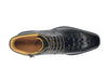 Men's Lace-up Boots Alligator Embossed 8 KB516-50BURGUNDY75  - from alligatorwarehouse.com