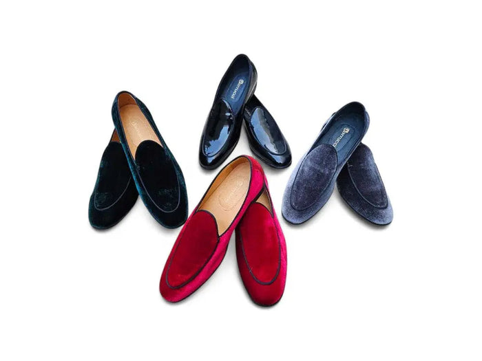 Carrucci Men's Velvet Prom Shoe