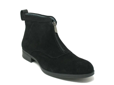 Men's Zip Suede Boot 4 KB600-01SNAVY7  - from alligatorwarehouse.com