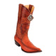 Men's King Exotic Genuine Sharkskin Boots 3x Toe Cognac (495v20903)