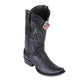 Men's King Exotic Sharkskin Boots Dubai Toe Handcrafted Black (4790905)
