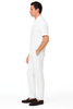 Men’s White Lace-Up Shirt and Pants Set – Casual Summer Two-Piece Outfit 3   - from alligatorwarehouse.com