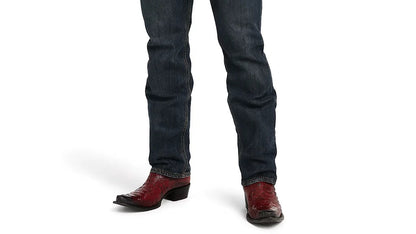 Men’s Black Cherry Full Quill Ostrich Cowboy Boots