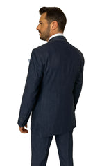 Men's Denim Formal Suit