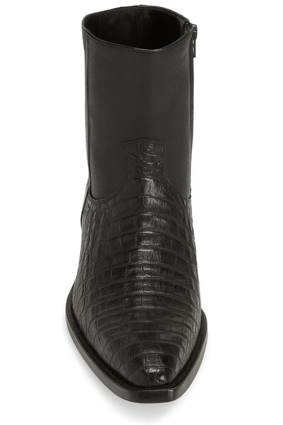 Men’s Dress Ankle Boots – Los Altos Boots – Black Western Style