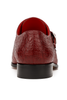 Marco Di Milano Rovigo Men's Shoes Wine Exotic Crocodile Skin Single Monk-strap Loafers 4 ROVIGO_CAIMAN FUSCUS_RUS COGNAC (*NEW)_8.5  - from alligatorwarehouse.com