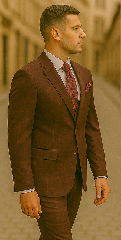 Rossiman Men's Formal Dress Suit – Elegant Tailored Suit 4 SKU#51212  - from alligatorwarehouse.com