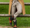 Men's King Exotic Boots Genuine Leather With Saddle Vamp Handcrafted Black & Brown (48112705-2) 7   - from alligatorwarehouse.com