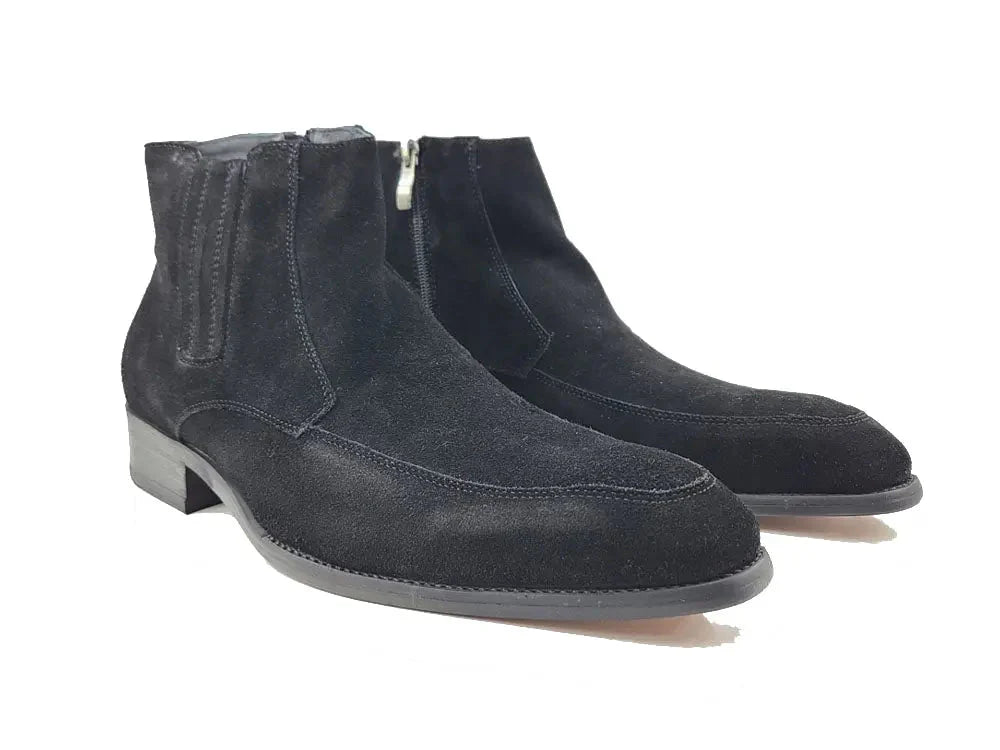 Men’s Leather Suede Chelsea Boots