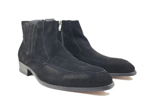 Men’s Leather Suede Chelsea Boots