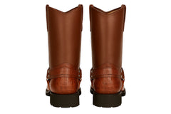 Men’s Los Altos Caiman Tail Skin Biker Boots 