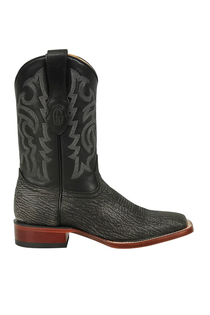 Men's Los Altos Shark Skin Wide Square Toe Boot