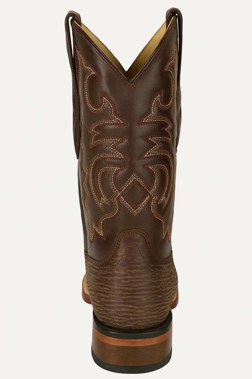 Men's Los Altos Shark Skin Wide Square Toe Boot