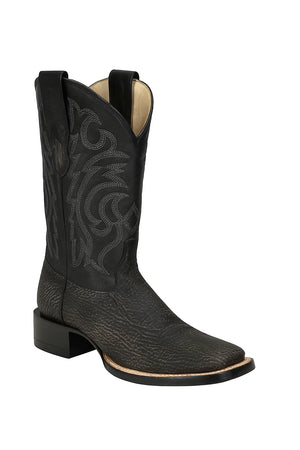 Men's Los Altos Shark Skin Wide Square Toe Boots