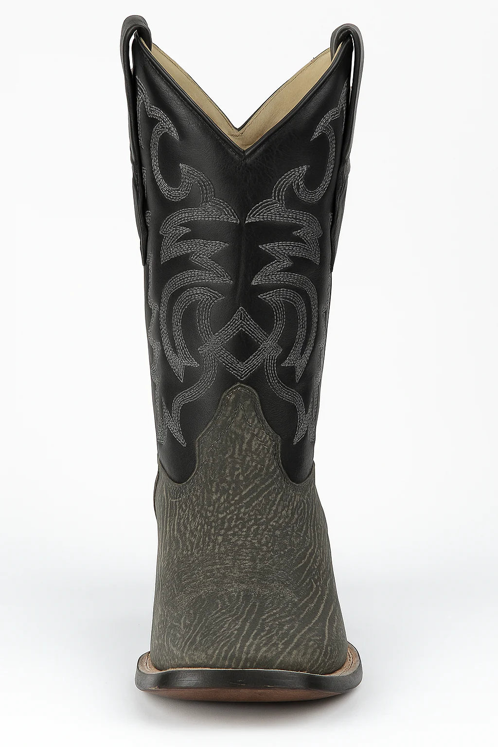 Men's Los Altos Shark Skin Wide Square Toe Boots