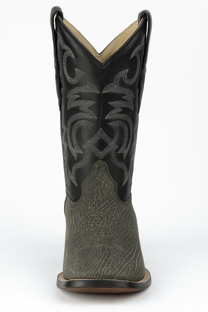 Men's Los Altos Shark Skin Wide Square Toe Boots