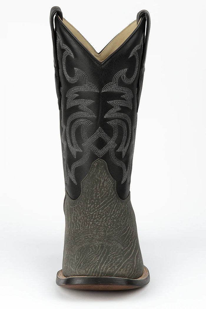 Men's Los Altos Shark Skin Wide Square Toe Boots
