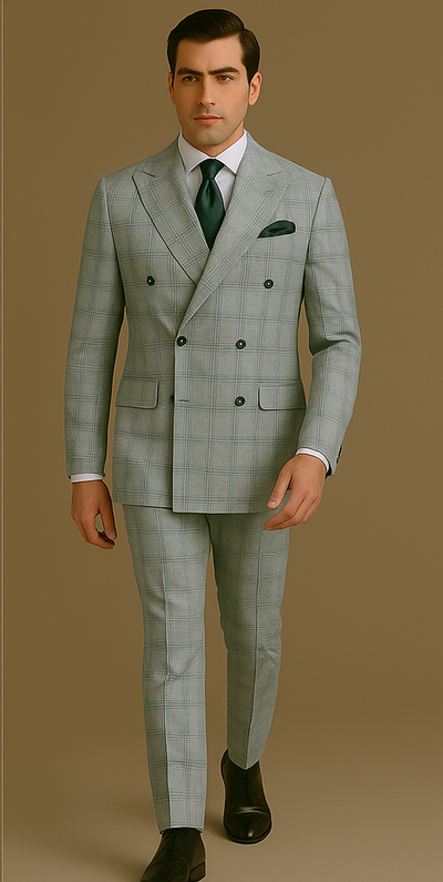 Men’s Rossi Man Milano RM1828 – Slim Fit Modern Suit | Stylish Formal Wear 4   - from alligatorwarehouse.com