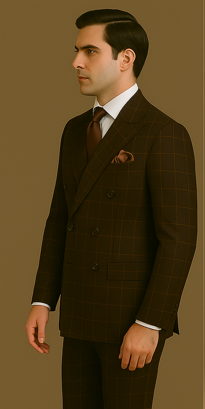 Men’s Rossi Man Milano RM1848 – Slim Fit Stylish Suit | Modern Formalwear for Men 3   - from alligatorwarehouse.com